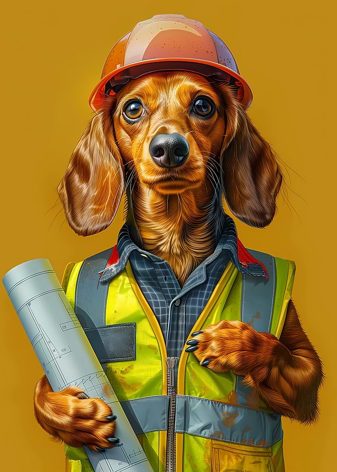 Construction Dog
