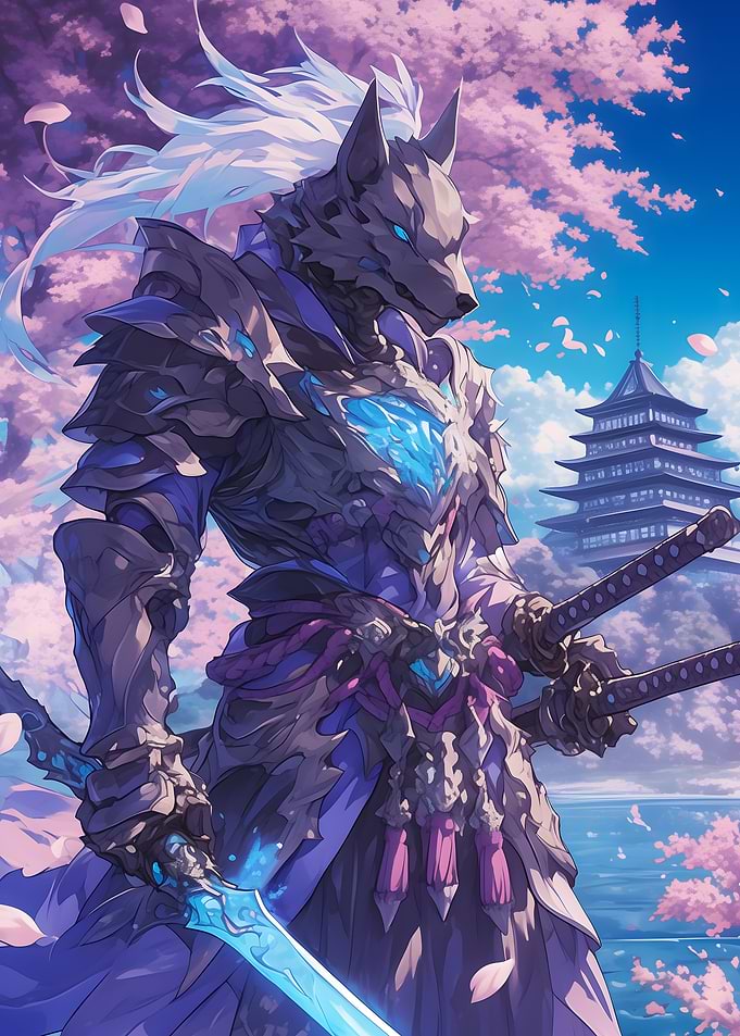 Wolf Warrior Samurai