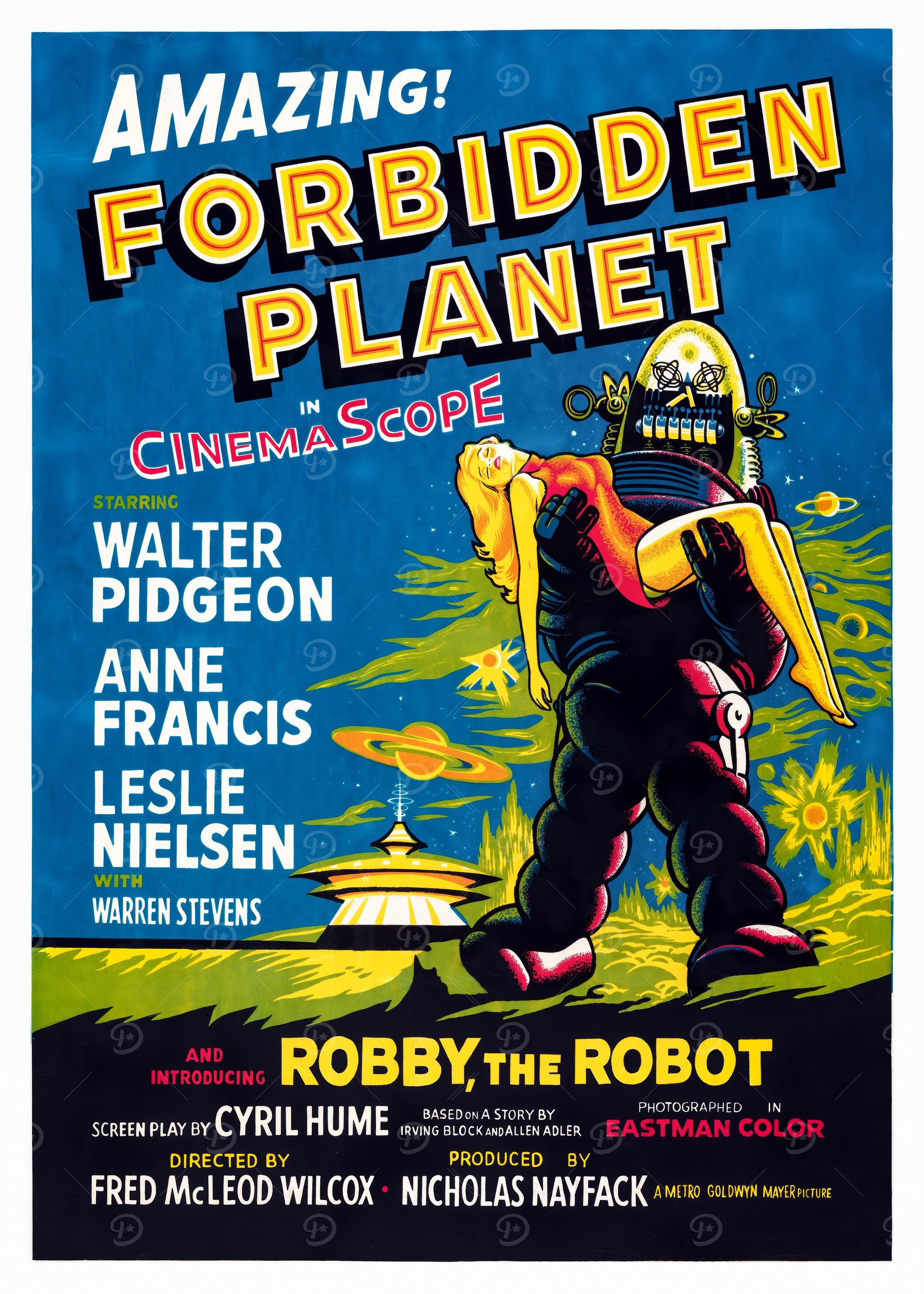 Forbidden Planet Movie Poster