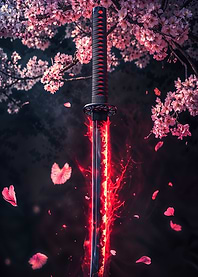 Flaming Katana