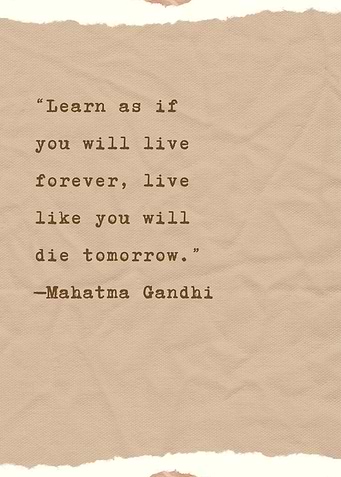 Gandhi Quote Print