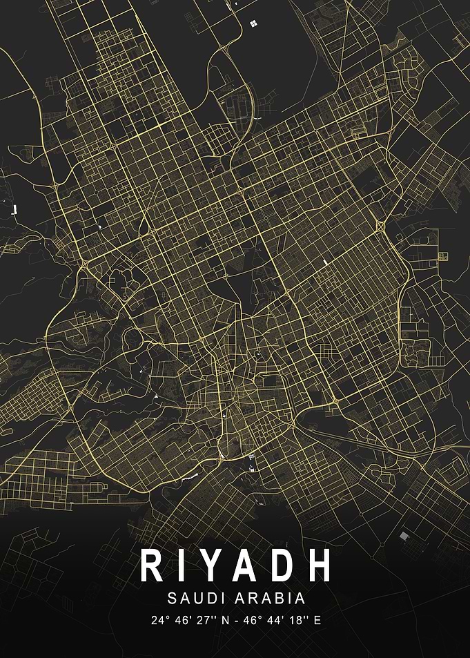 Riyadh Silver Map