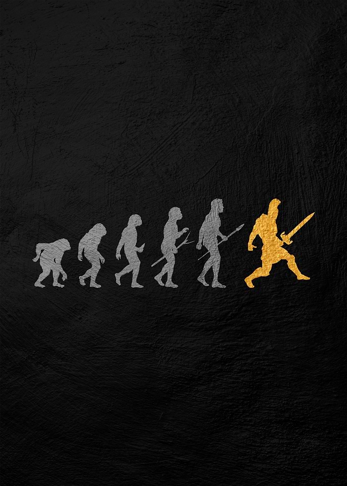 Evolution of gladiator