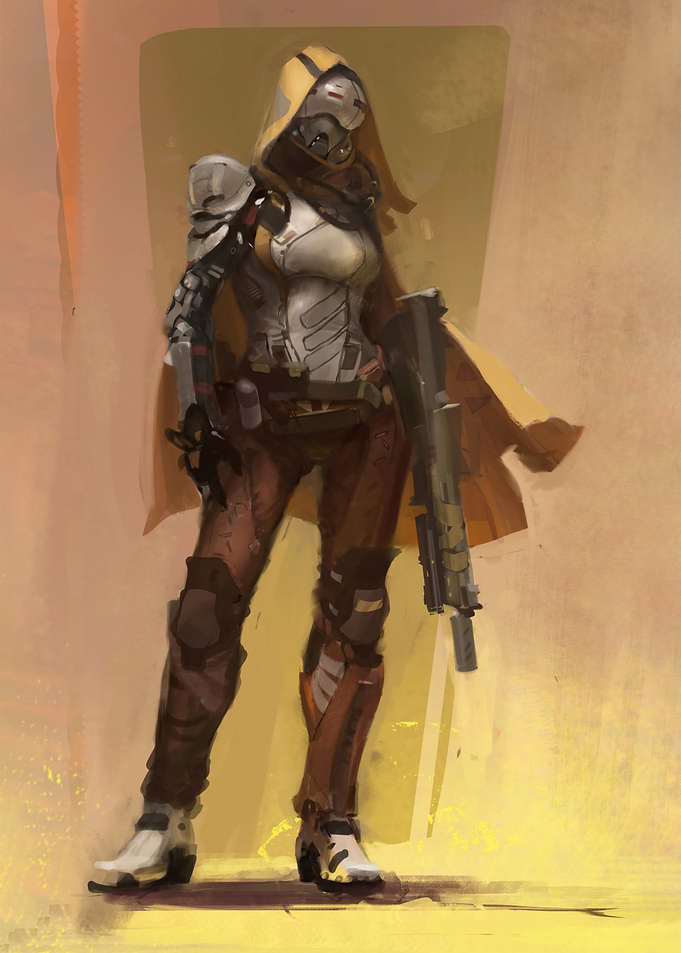 Hunter Concept Art