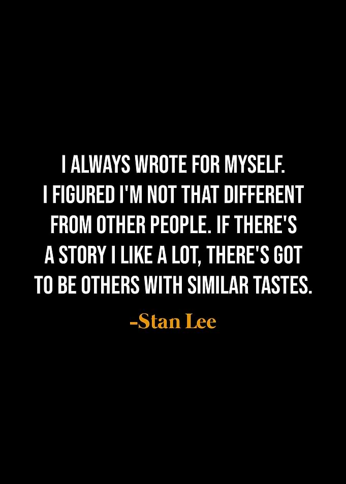 Stan Lee quotes