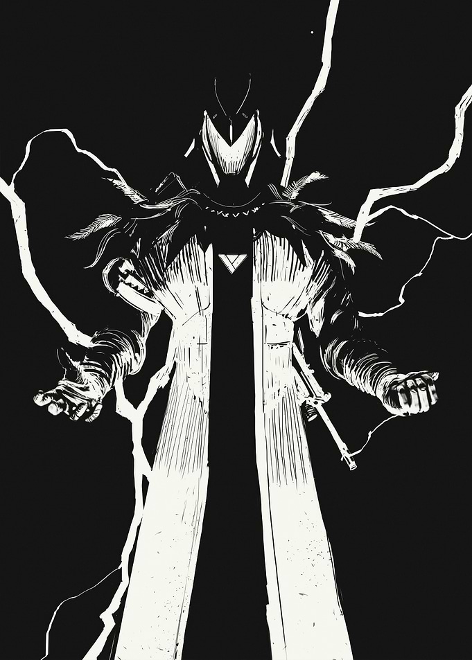 Warlock Black & White