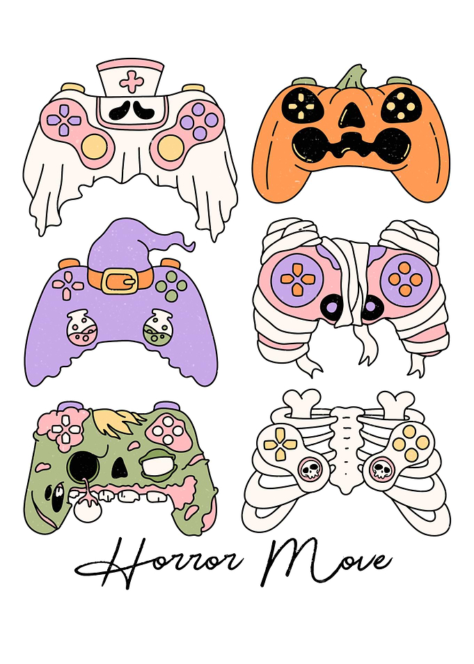 Halloween Game Controllers