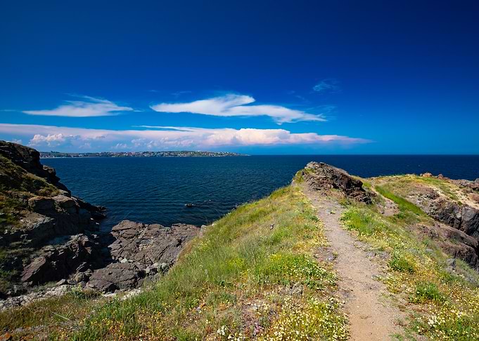 Coastal Path with Sea View