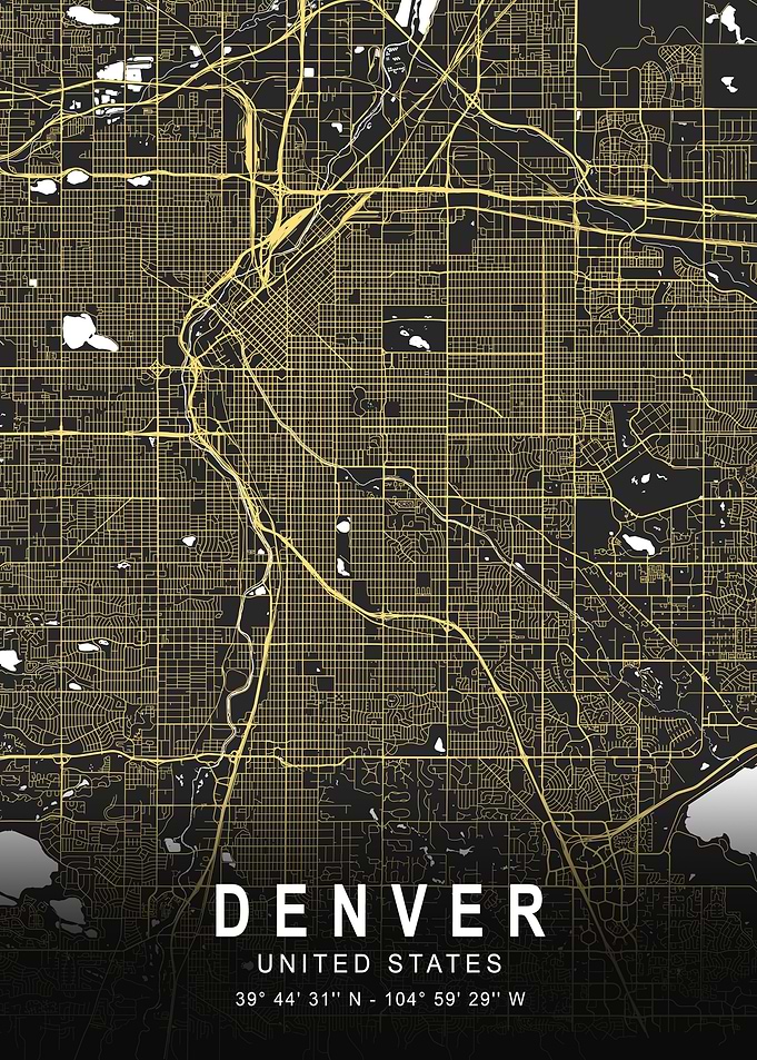 Denver Silver Map