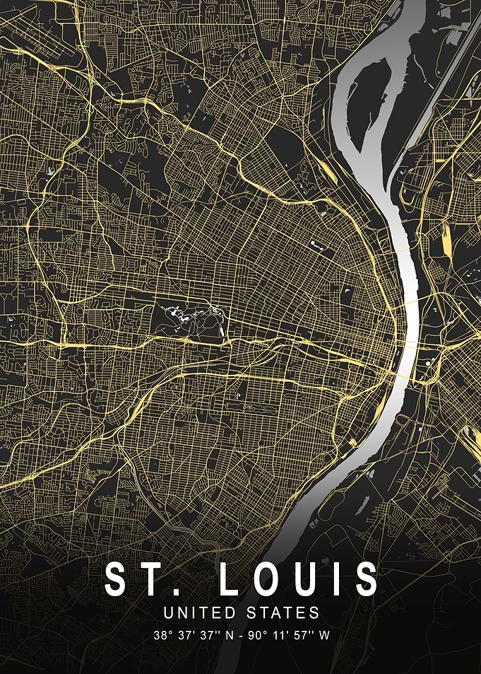St. Louis City Map