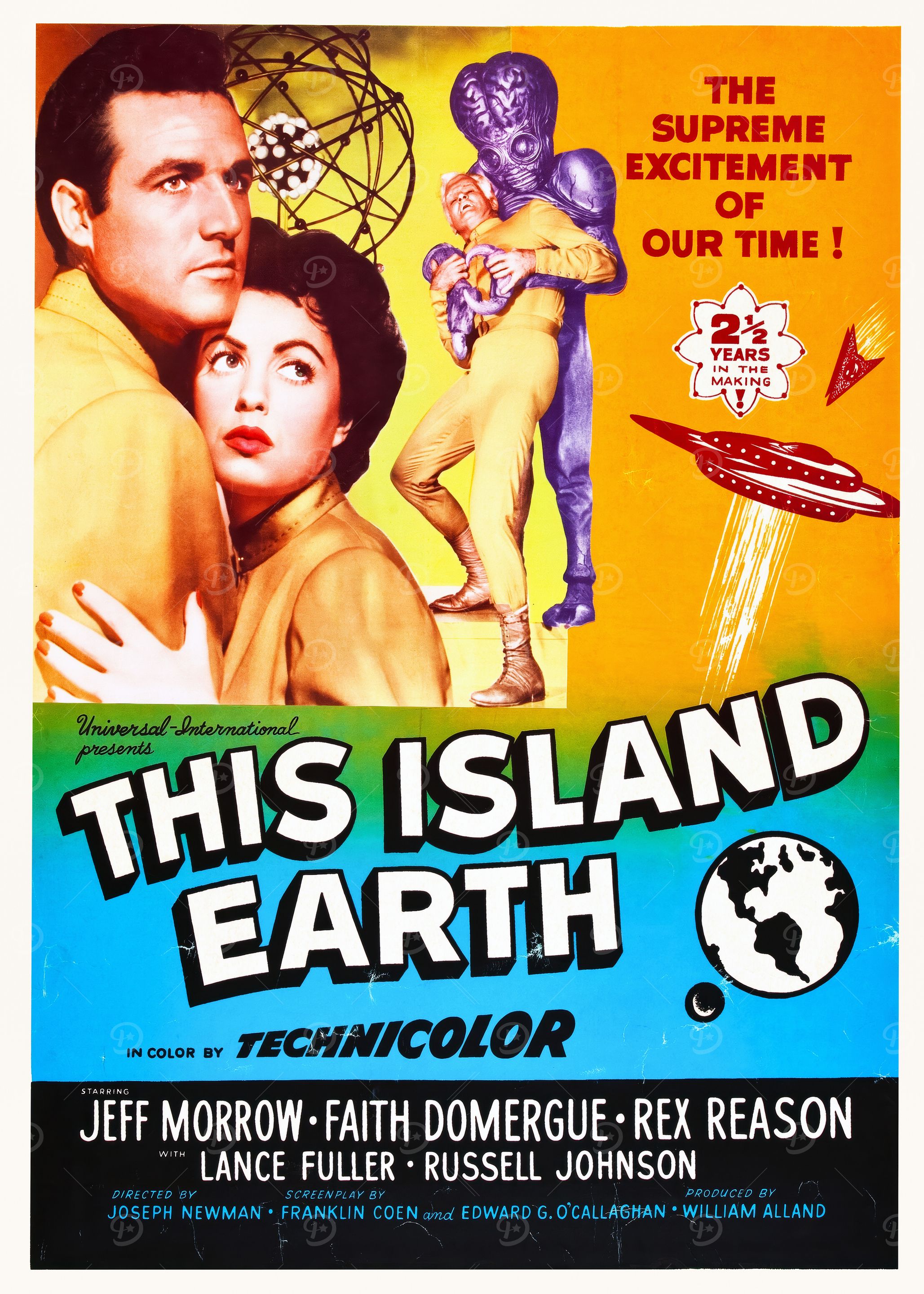 This Island Earth Movie Poster