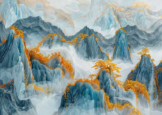 Mountain Landscape Painting