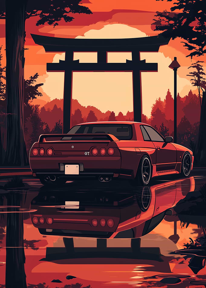 Torii Gate Skyline GTR