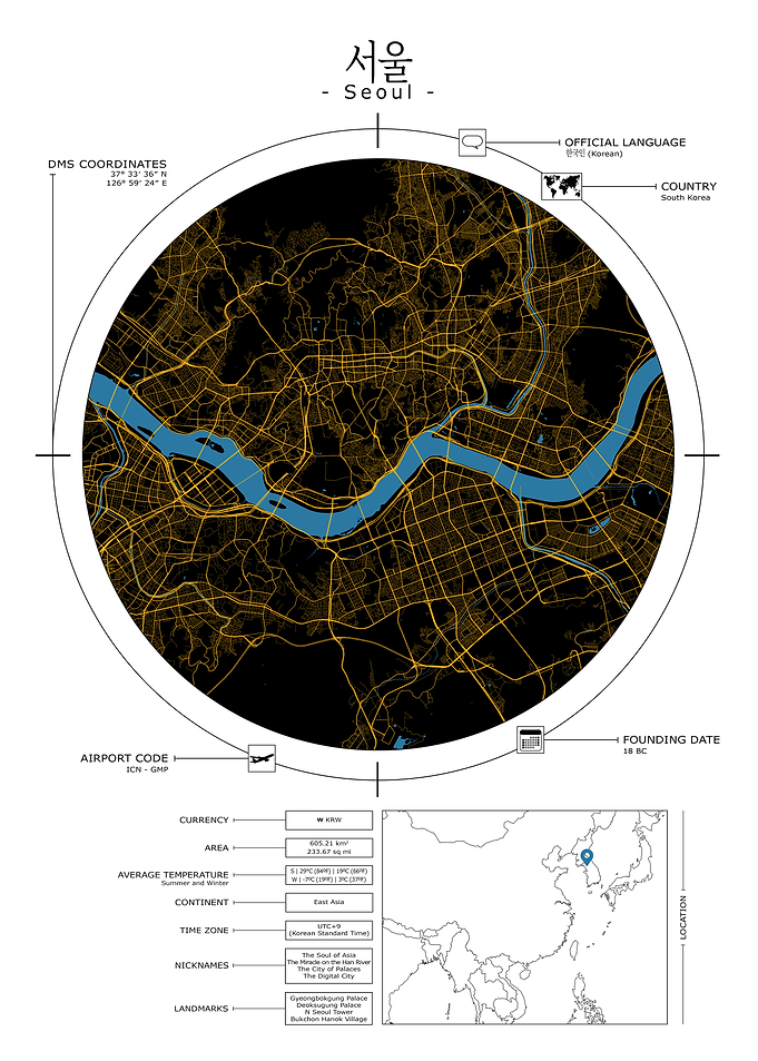 Seoul City Map
