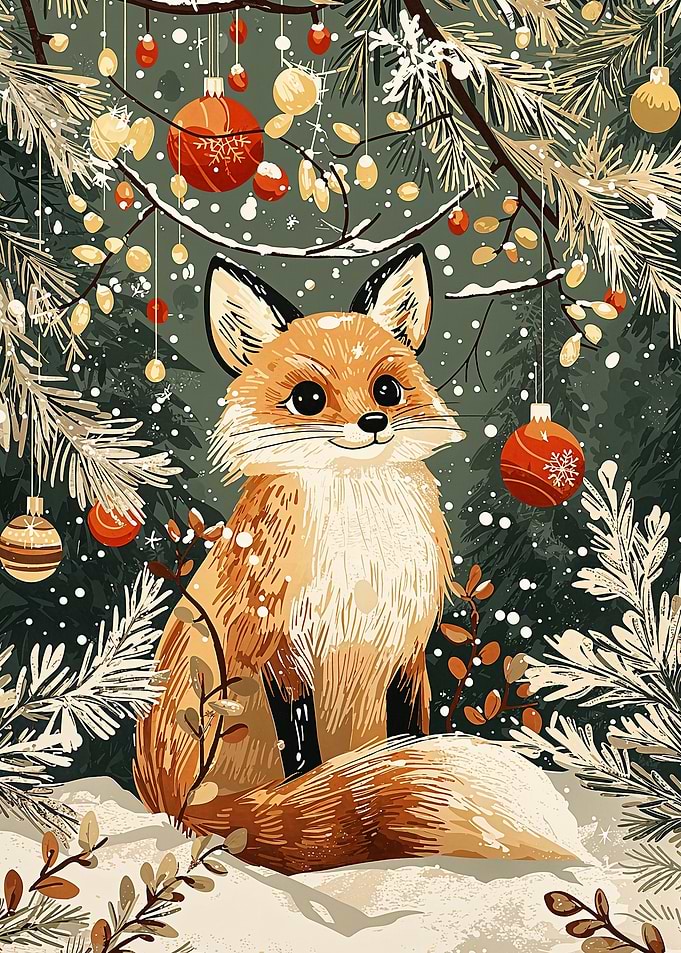 Christmas Fox