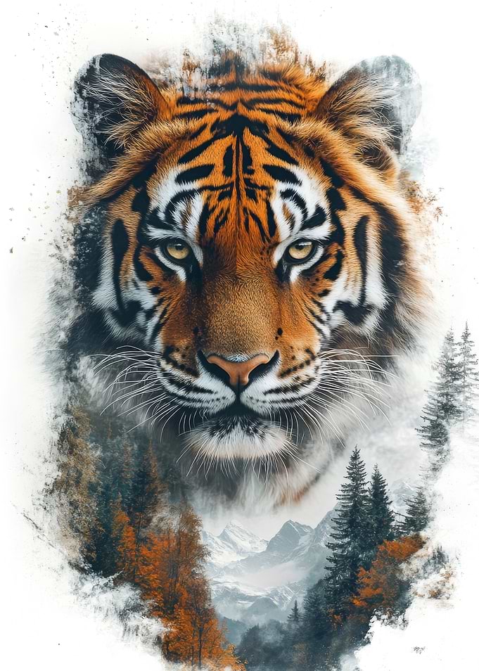 Tiger in the Mountains
