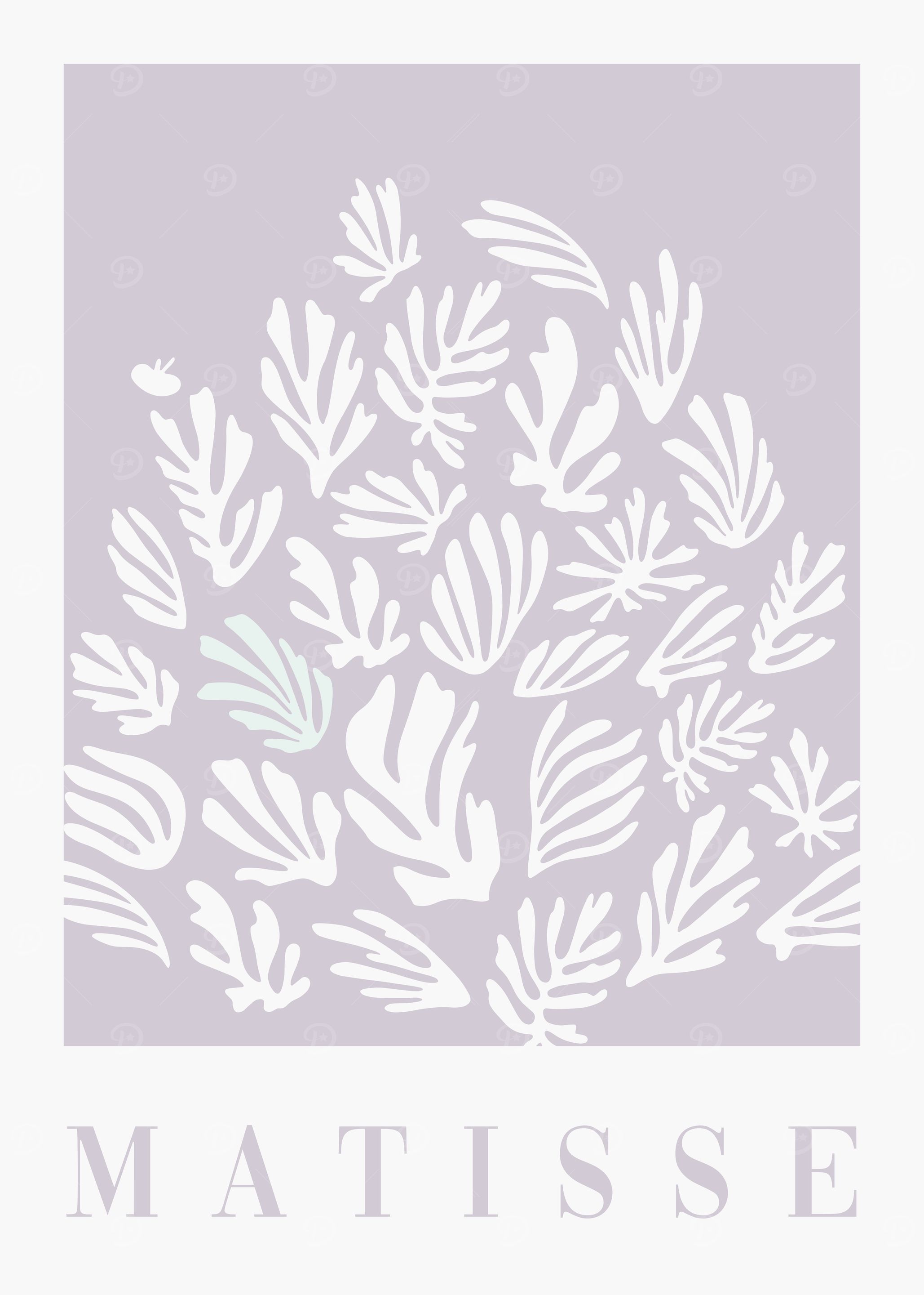 Matisse Inspired Floral Print
