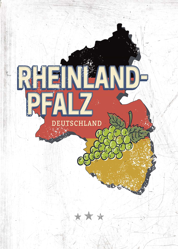 Rhineland-Pfalz Map Germany