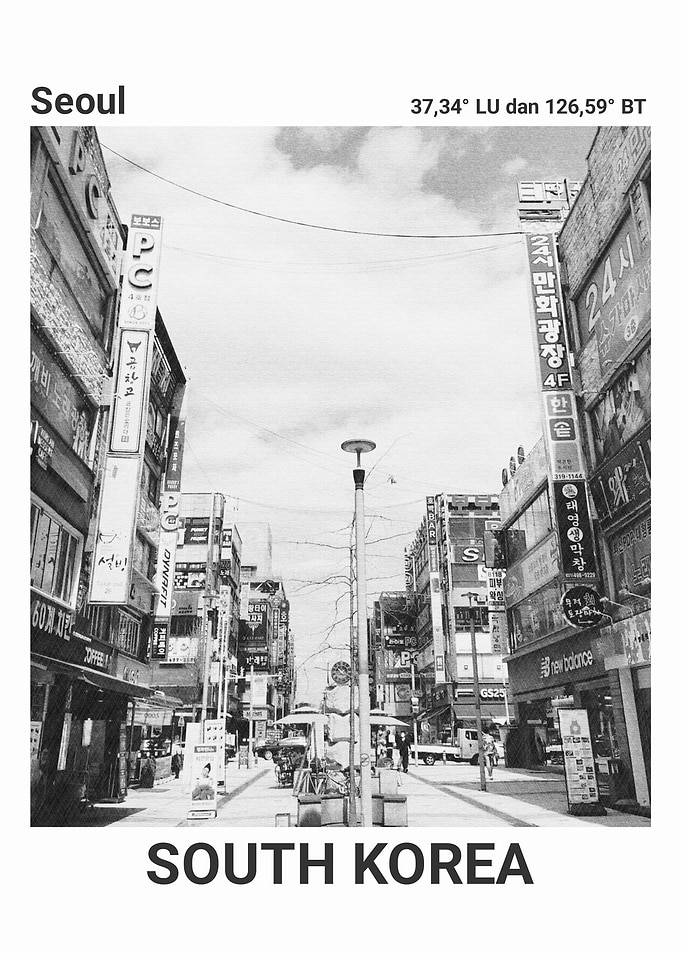 Seoul Street Scene