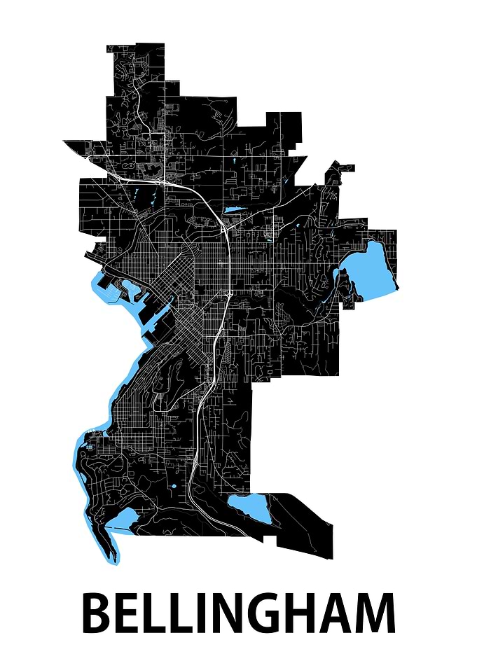 Bellingham City Map