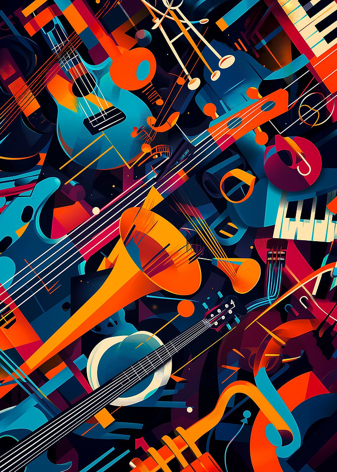 Abstract Music Instruments