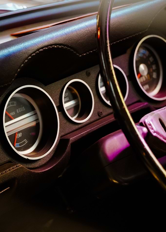 Classic Car Dashboard