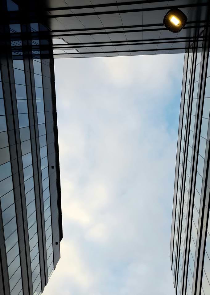 Sky Between Buildings