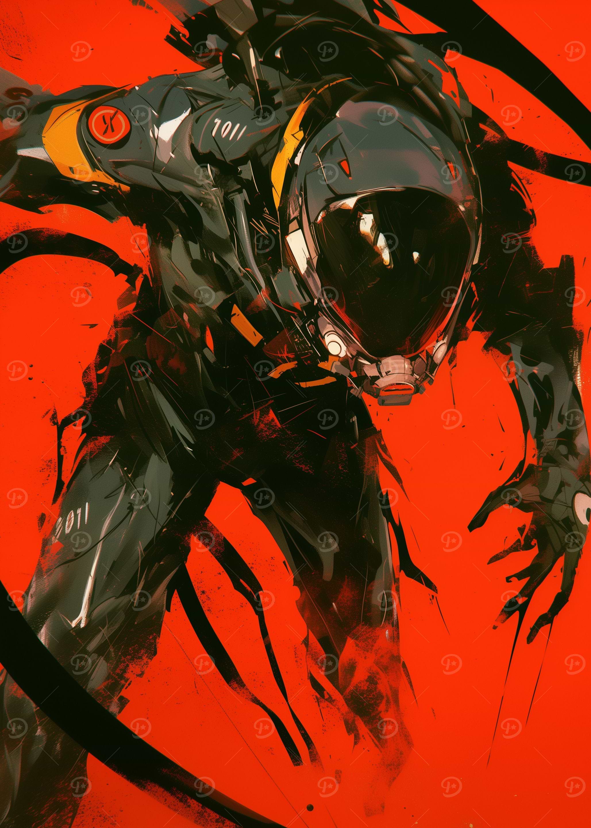 Cyberpunk Mech Warrior