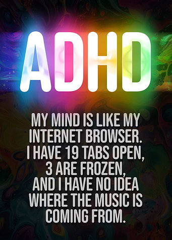 ADHD funny quote