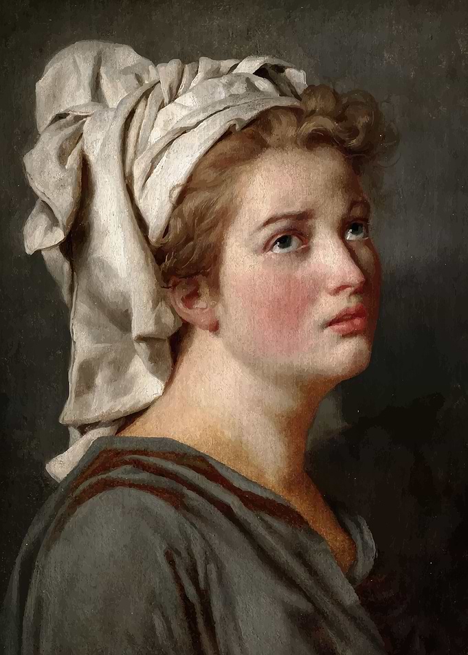 Portrait of a Woman - Jacques-Louis David