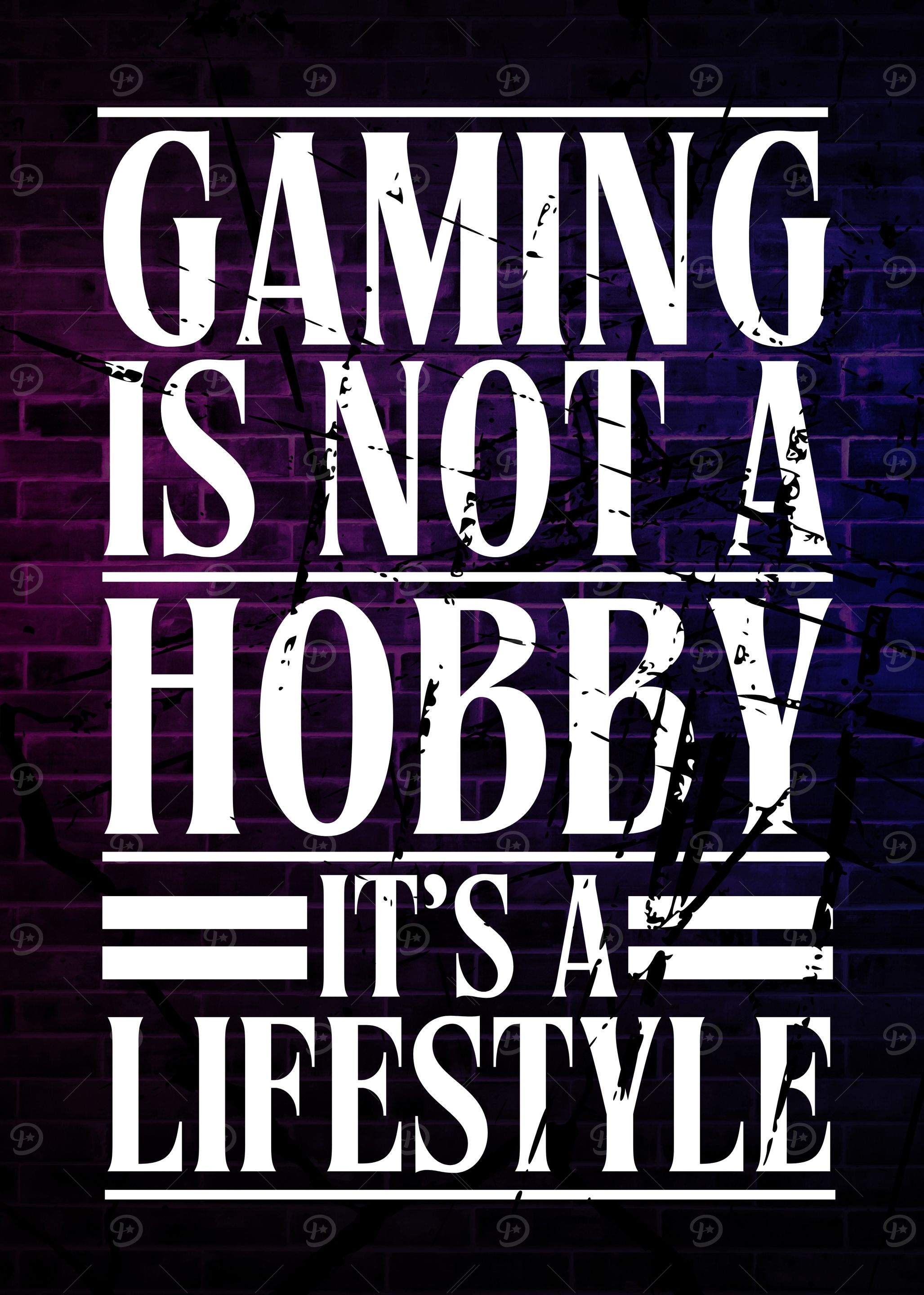 Gaming Lifestyle Poster