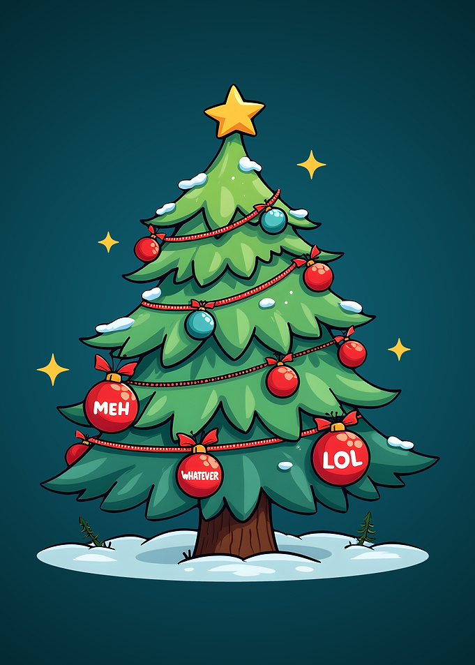 Funny Christmas Tree Xmas