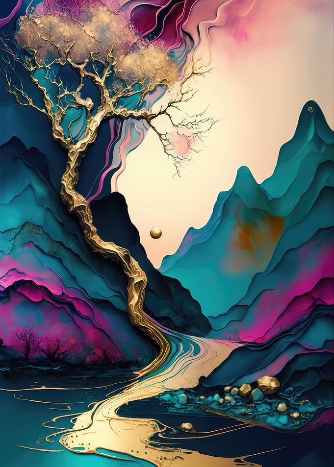 Surreal Mountain Journey