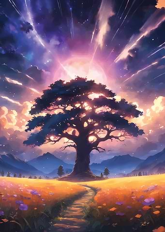 Magical Tree Landscape