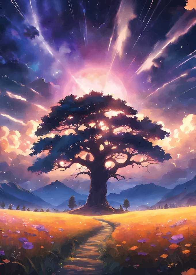 Magical Tree Landscape