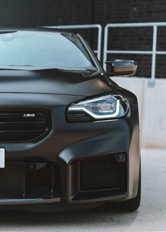 Black BMW M2