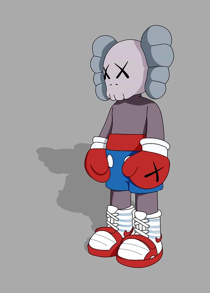 KAWS Boxer Figure