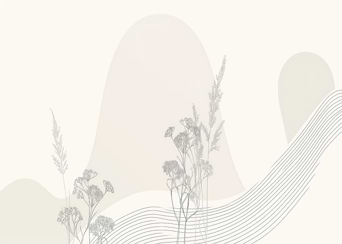 Minimalist Floral Art Print