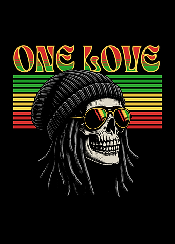 Jamaica One Love Skelton