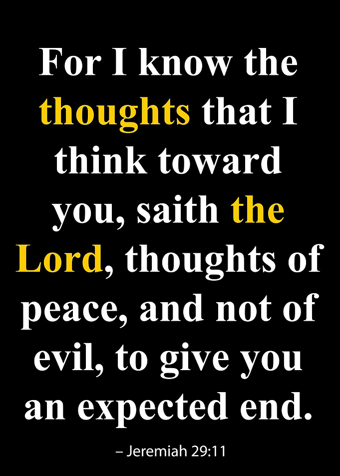 Jeremiah 29:11