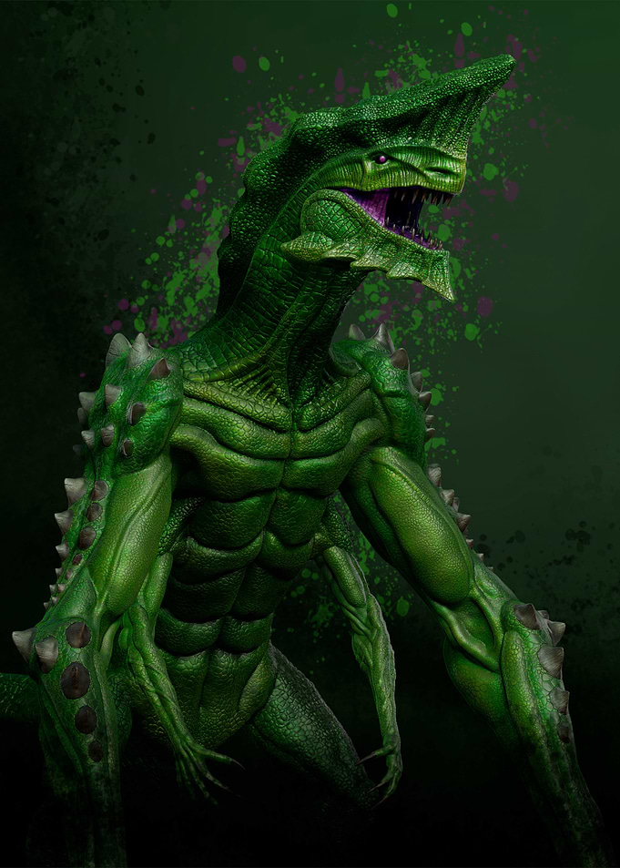 Green Monster Creature
