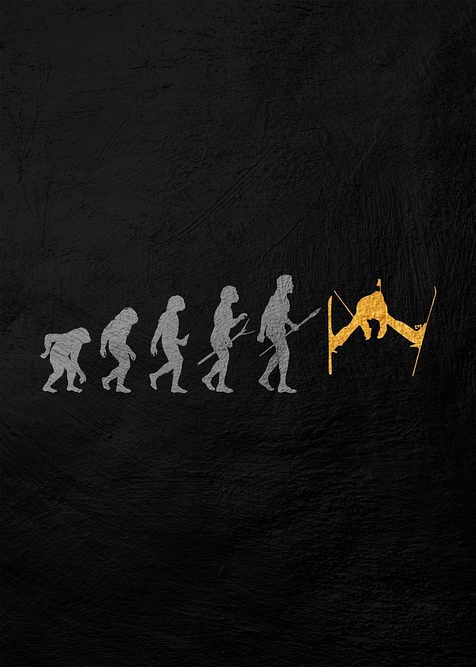 Evolution of Skiing