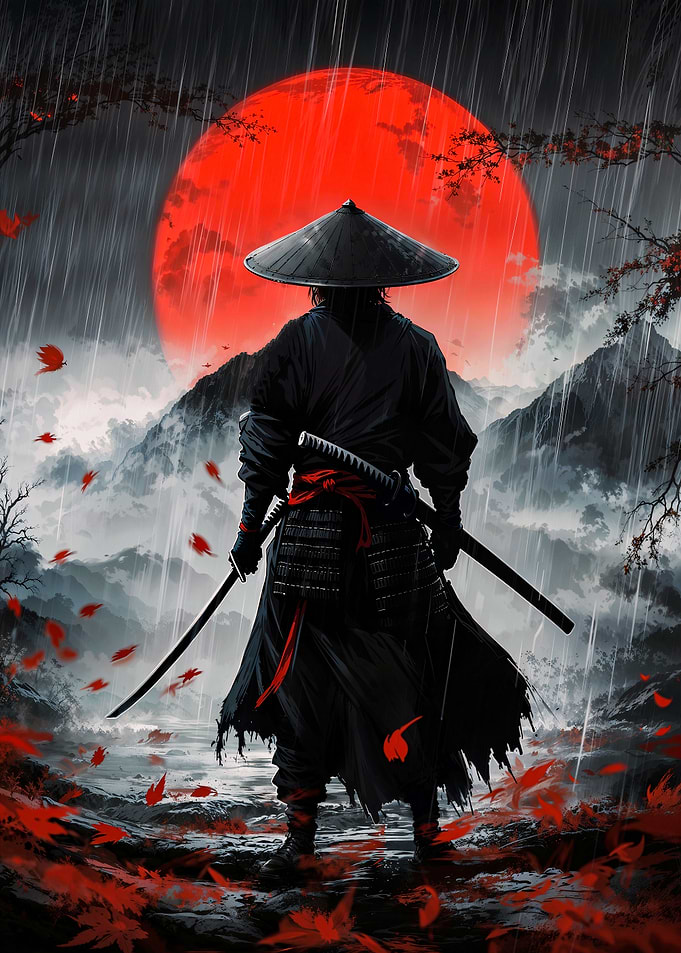 Samurai Blood Moon