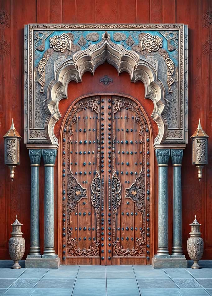 Ornate Wooden Doors