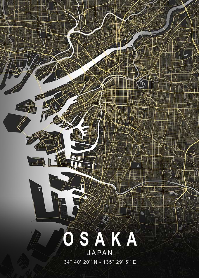 Osaka Silver Map