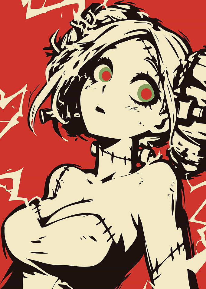 Anime Zombie Girl