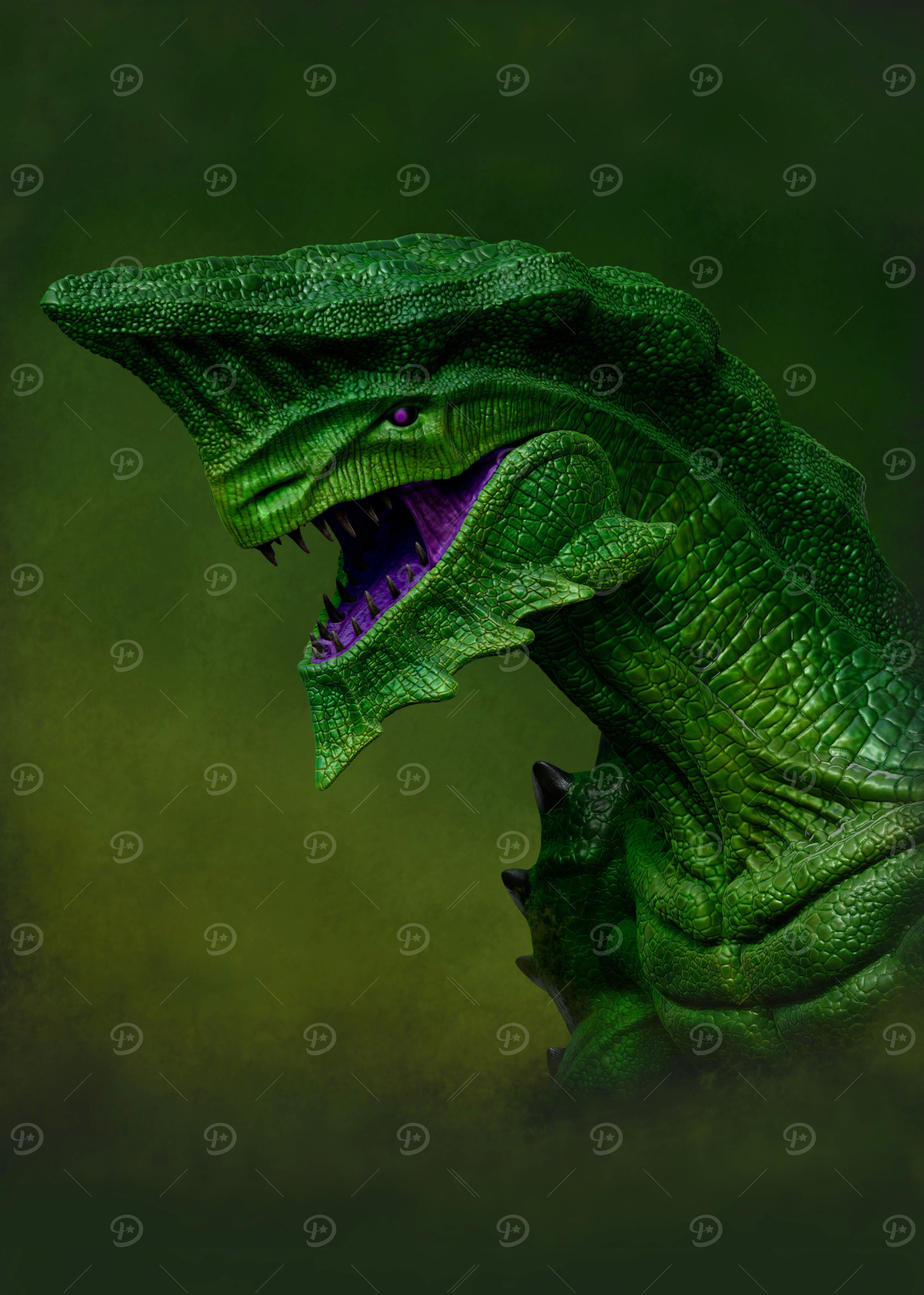 Green Monster Creature