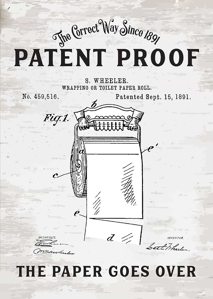 Toilet Paper Patent