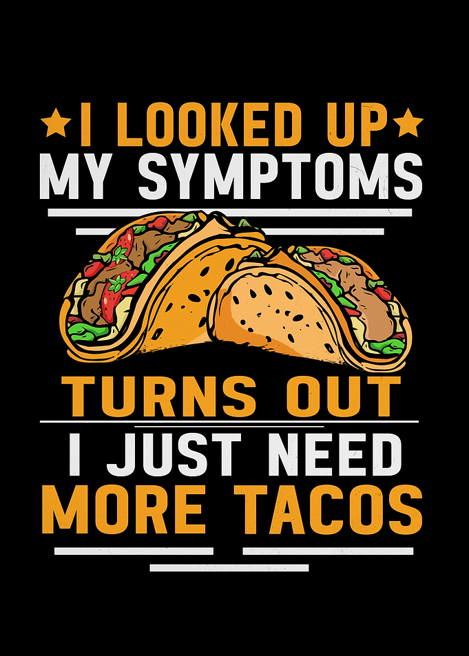 Tacos Lover Women Mexican Food Funny Taco