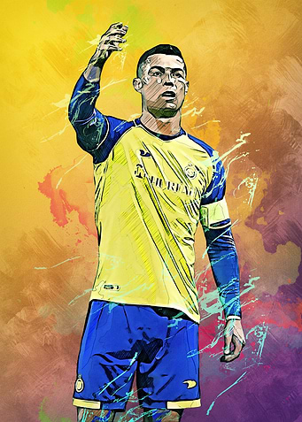 Cristiano Ronaldo Abstract